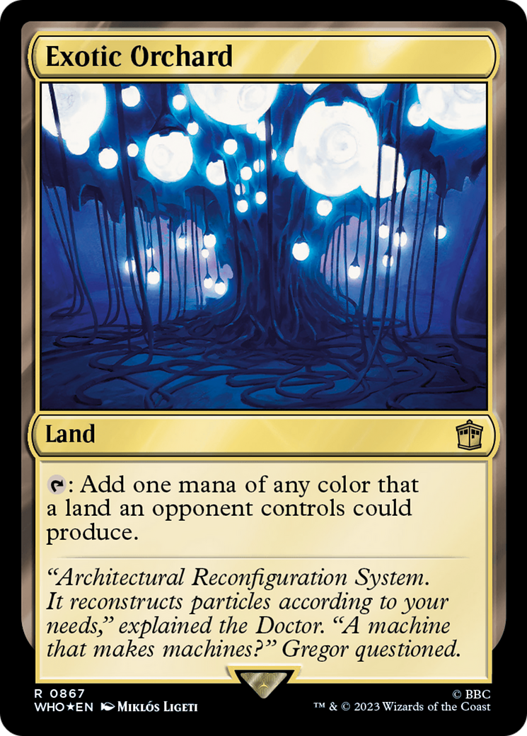 Exotic Orchard (Surge Foil) [Doctor Who] | Pegasus Games WI