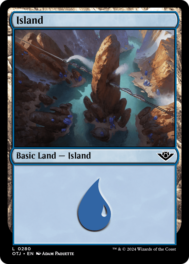Island (0280) [Outlaws of Thunder Junction] | Pegasus Games WI