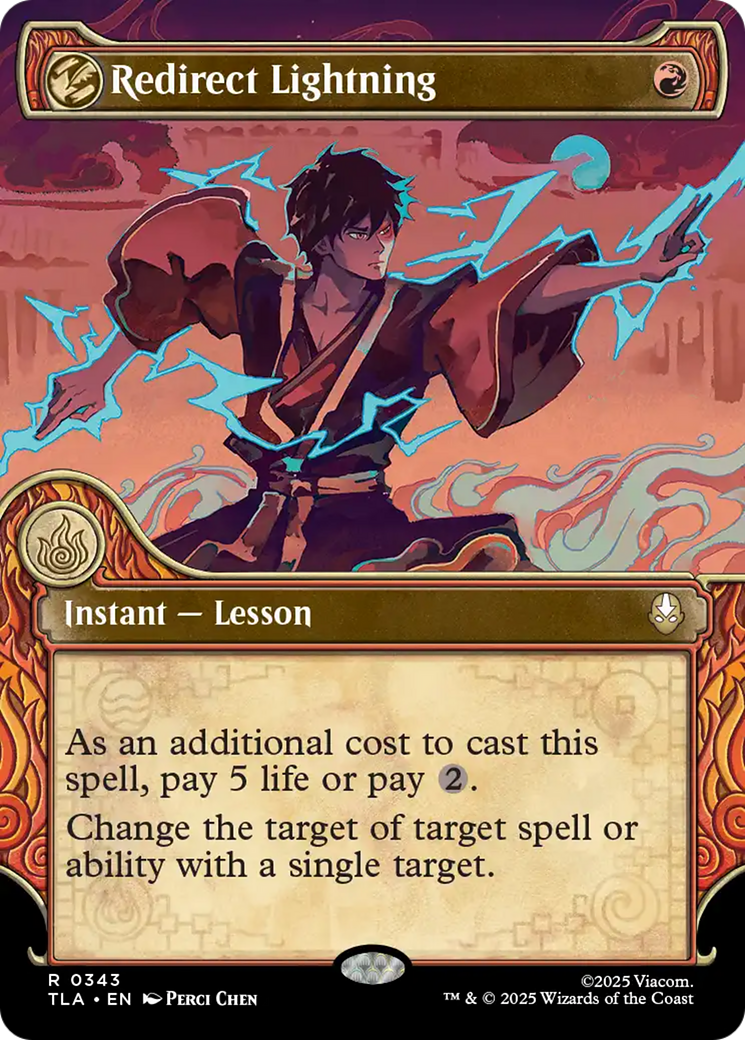 Redirect Lightning (Showcase) [Avatar: The Last Airbender] | Pegasus Games WI