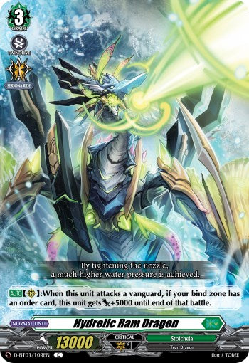 Hydrolic Ram Dragon (D-BT01/109EN) [Genesis of the Five Greats] | Pegasus Games WI