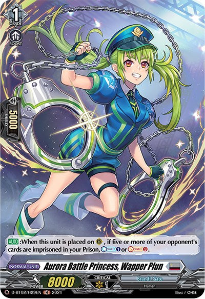 Aurora Battle Princess, Wapper Plun (D-BT02/H29EN) [A Brush with the Legends] | Pegasus Games WI