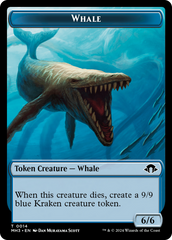 Eldrazi Spawn // Whale Double-Sided Token [Modern Horizons 3 Tokens] | Pegasus Games WI