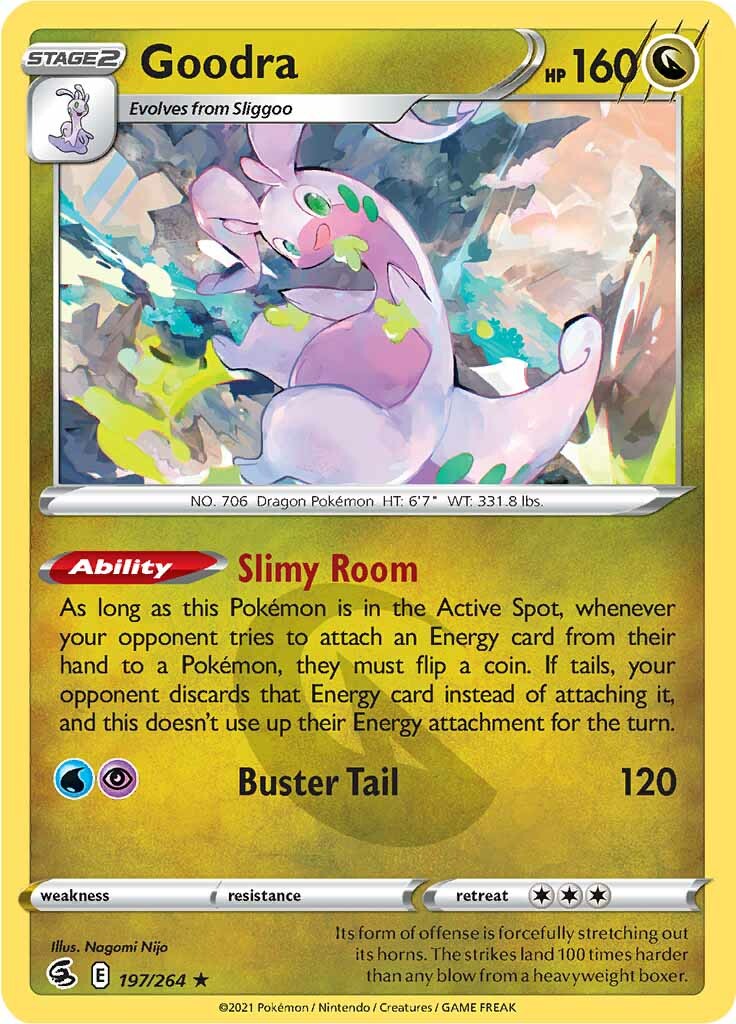 Goodra (197/264) [Sword & Shield: Fusion Strike] | Pegasus Games WI