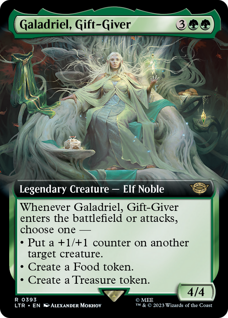 Galadriel, Gift-Giver (Extended Art) [The Lord of the Rings: Tales of Middle-Earth] | Pegasus Games WI