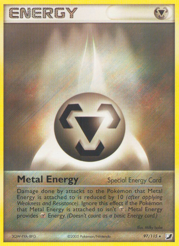 Metal Energy (97/115) [EX: Unseen Forces] | Pegasus Games WI