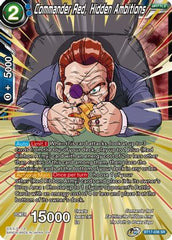 Commander Red, Hidden Ambitions (BT17-036) [Ultimate Squad] | Pegasus Games WI