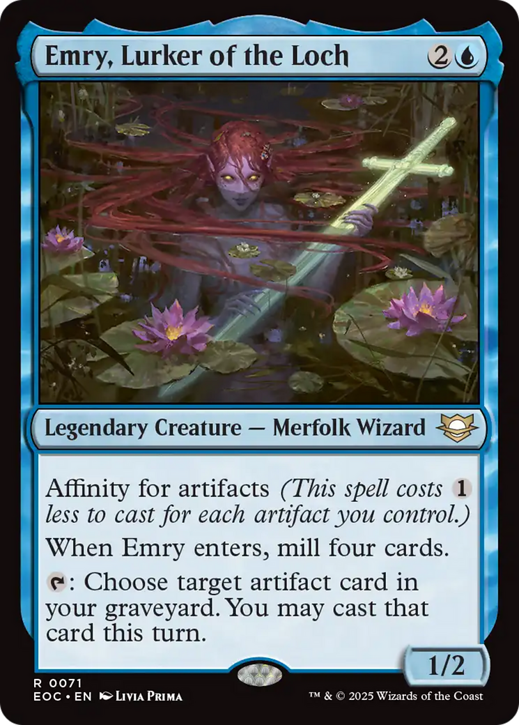 Emry, Lurker of the Loch [Edge of Eternities Commander] | Pegasus Games WI