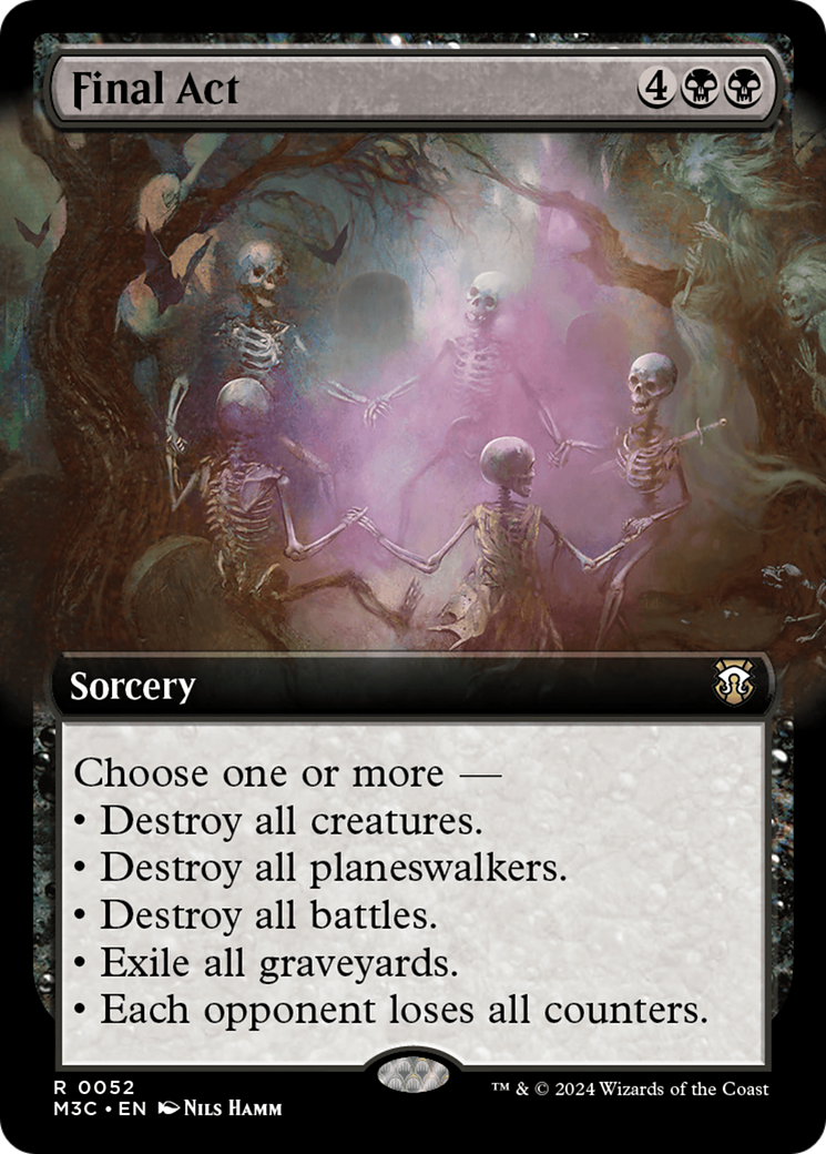 Final Act (Extended Art) (Ripple Foil) [Modern Horizons 3 Commander] | Pegasus Games WI