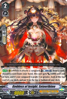Goddess of Insight, Sotoorihime (V-BT01/029EN) [Unite! Team Q4] | Pegasus Games WI