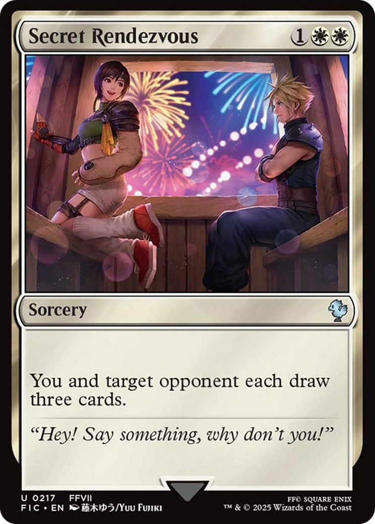 Secret Rendezvous (0217) [FINAL FANTASY Commander] | Pegasus Games WI