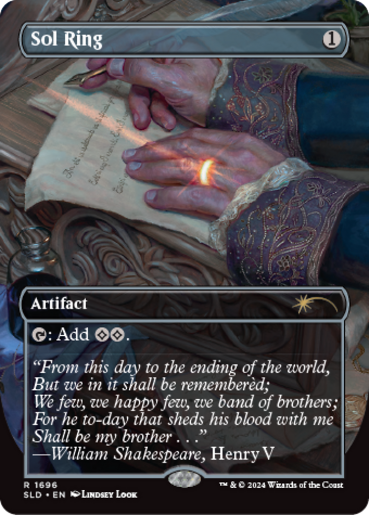 Sol Ring (1696) [Secret Lair: Sheldon's Spellbook] | Pegasus Games WI