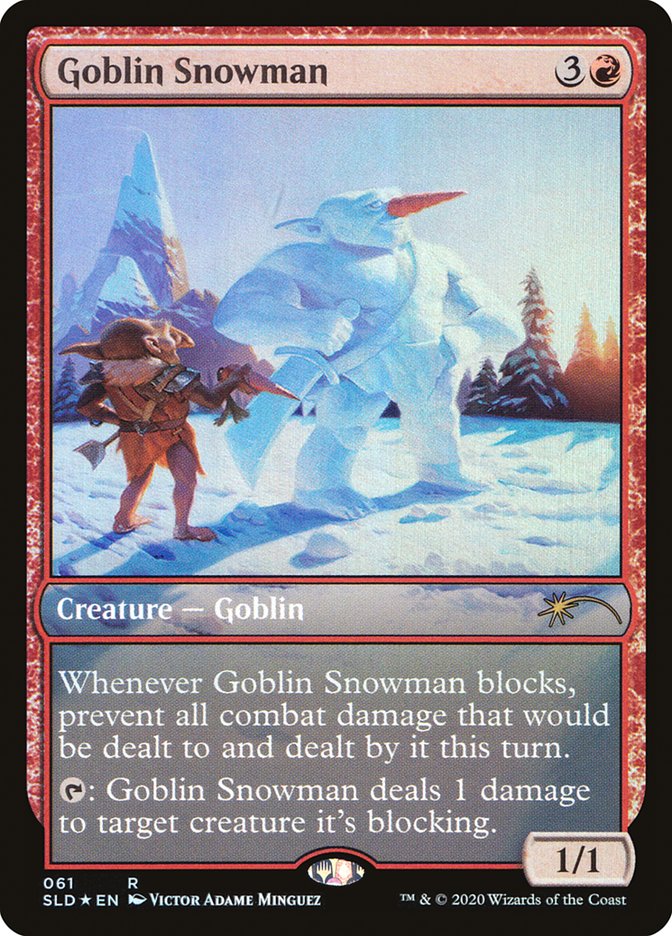 Goblin Snowman [Secret Lair Drop Series] | Pegasus Games WI