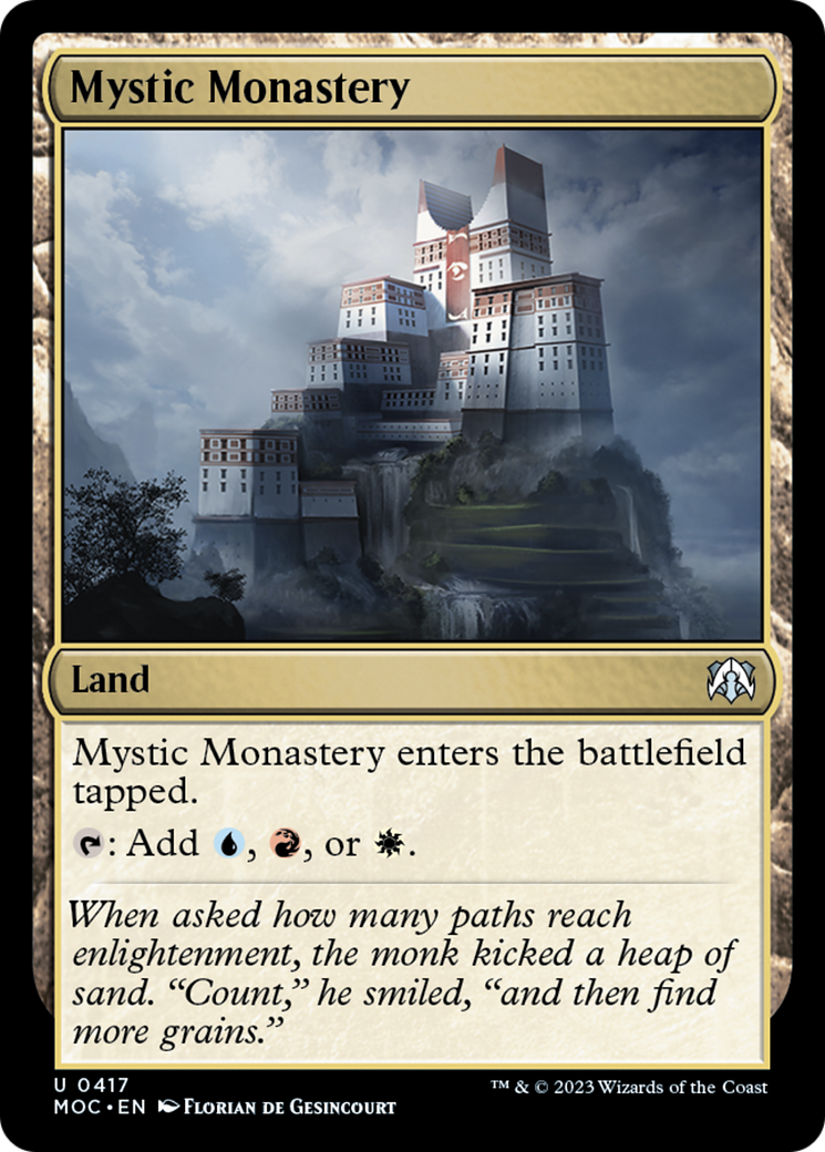 Mystic Monastery [March of the Machine Commander] | Pegasus Games WI