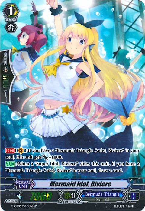 Mermaid Idol, Riviere (G-CB05/S40EN) [Prismatic Divas] | Pegasus Games WI