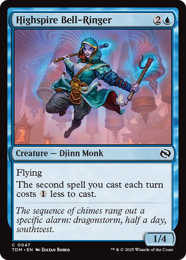 Highspire Bell-Ringer [Tarkir: Dragonstorm] | Pegasus Games WI