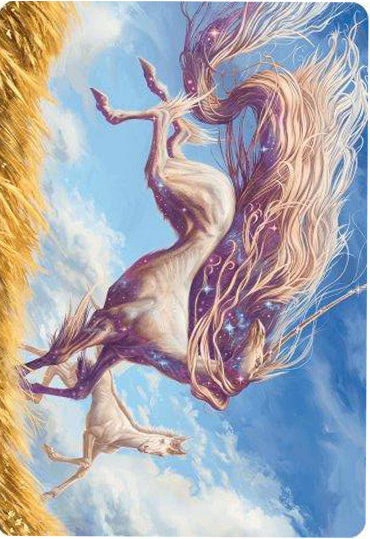 Nyxborn Unicorn Art Card [Modern Horizons 3 Art Series] | Pegasus Games WI