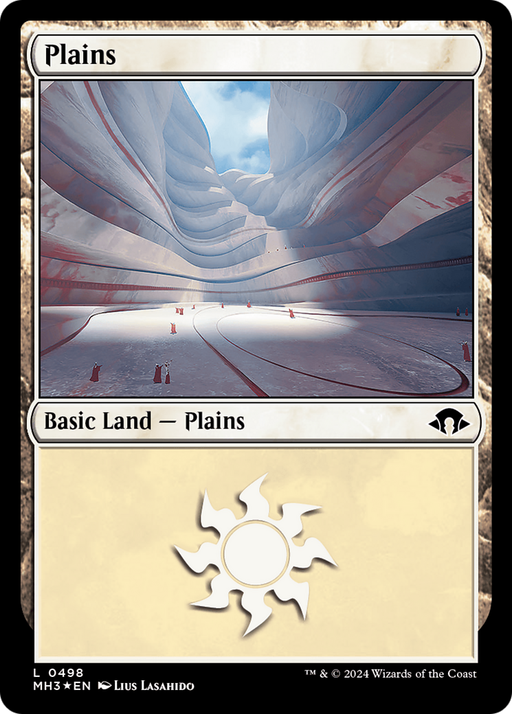 Plains (0498) (Ripple Foil) [Modern Horizons 3] | Pegasus Games WI