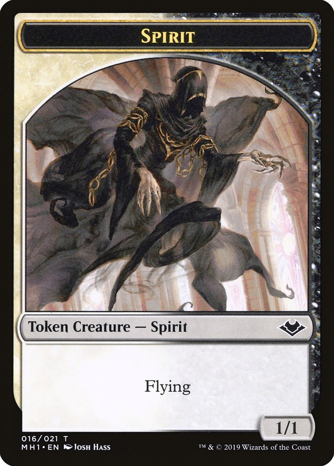 Bear // Spirit Double-Sided Token [Modern Horizons Tokens] | Pegasus Games WI