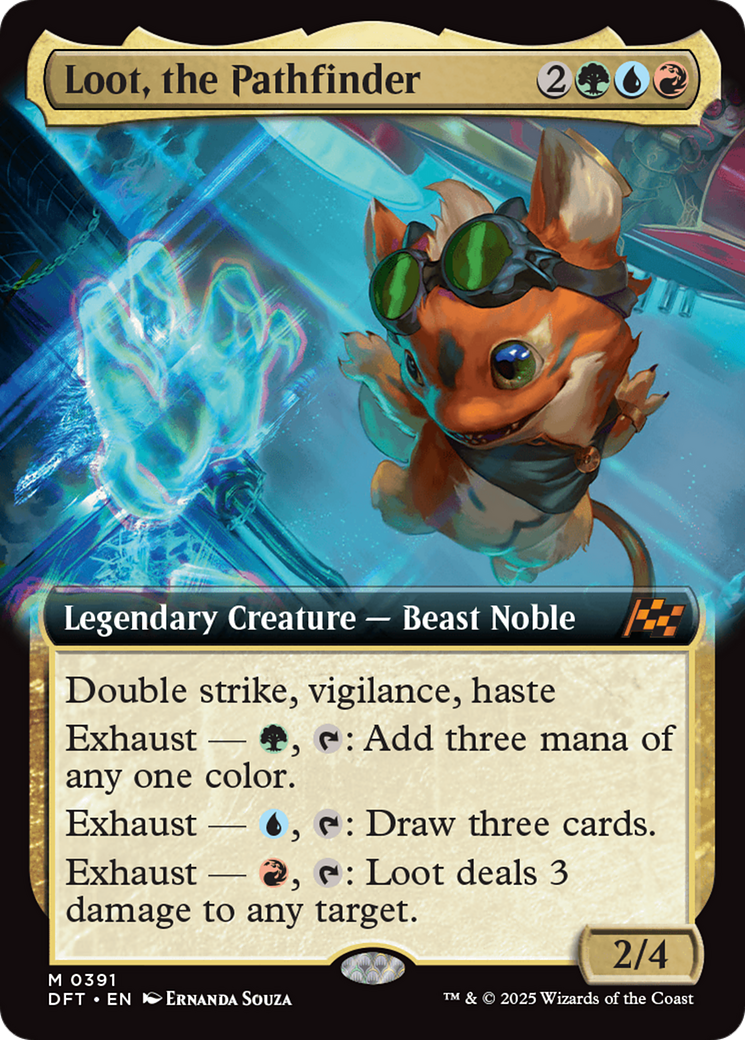 Loot, the Pathfinder (Extended Art) [Aetherdrift] | Pegasus Games WI