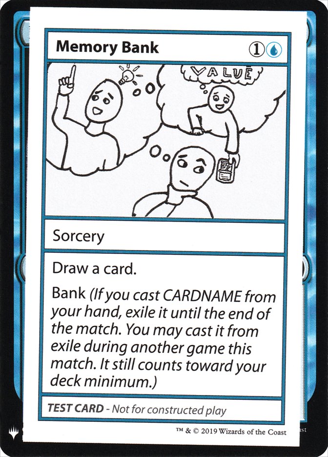 Memory Bank [Mystery Booster Playtest Cards] | Pegasus Games WI