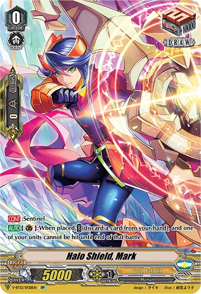 Halo Shield, Mark (V-BT12/SP28EN) [Divine Lightning Radiance] | Pegasus Games WI