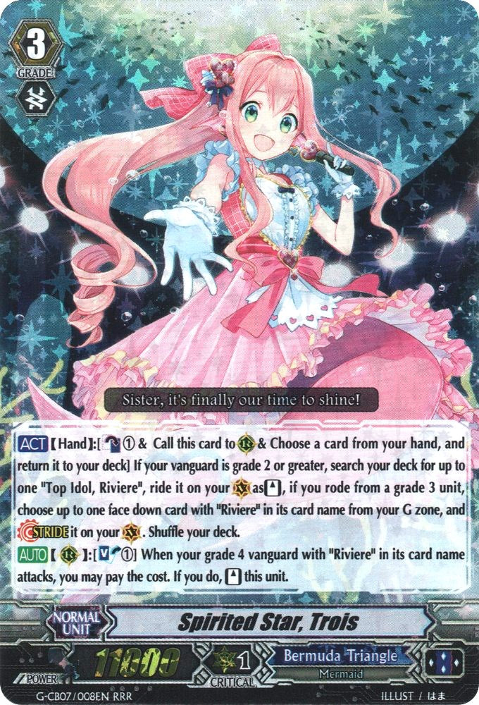 Spirited Star, Trois (G-CB07/008EN) [Divas' Festa] | Pegasus Games WI