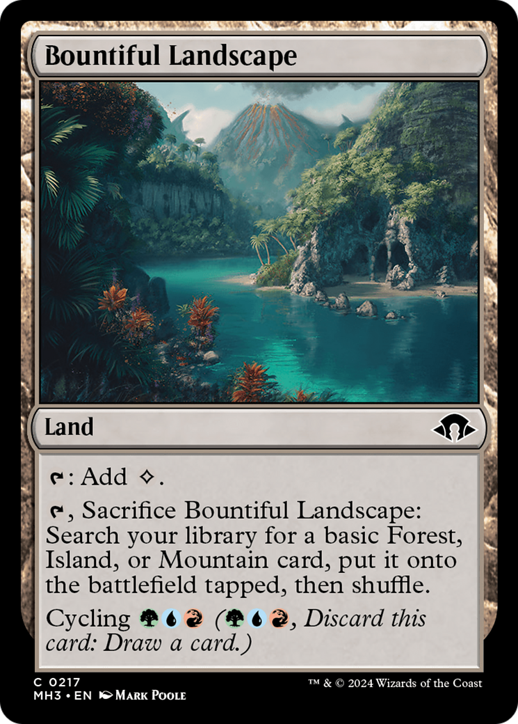 Bountiful Landscape [Modern Horizons 3] | Pegasus Games WI