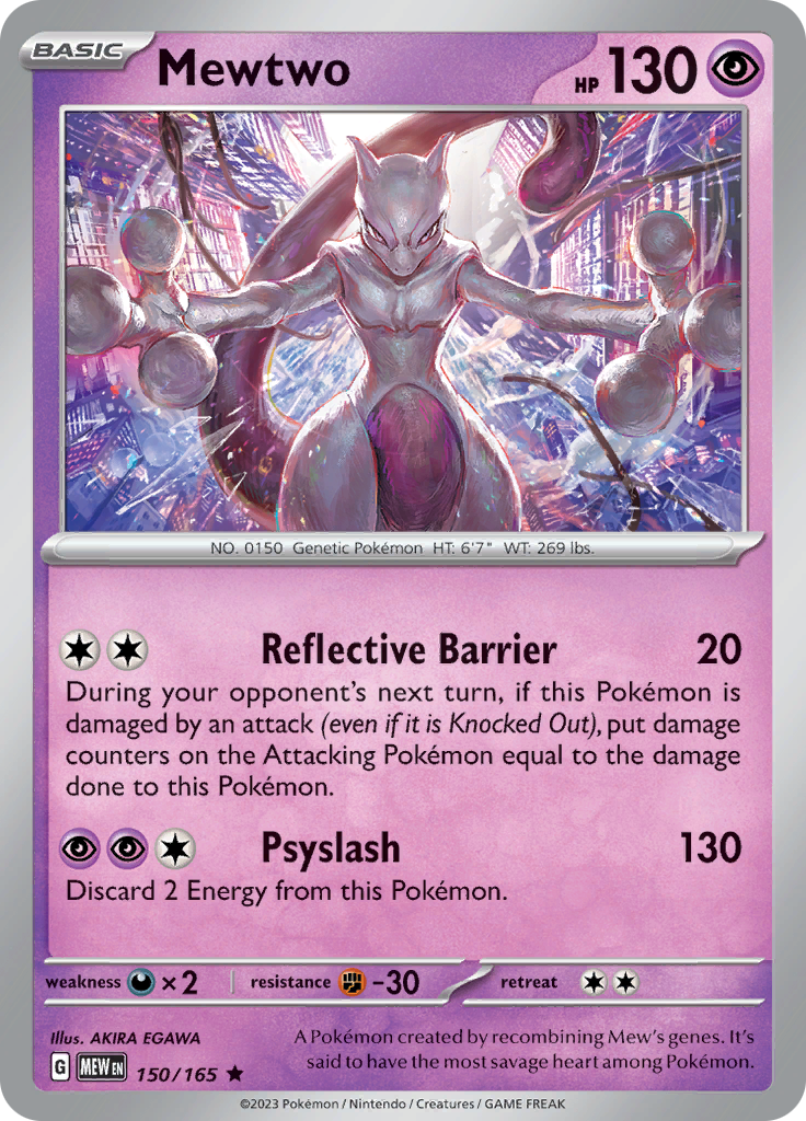 Mewtwo (150/165) [Scarlet & Violet 151] | Pegasus Games WI
