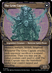 Throne of the Grim Captain // The Grim Captain (Showcase) [The Lost Caverns of Ixalan] | Pegasus Games WI