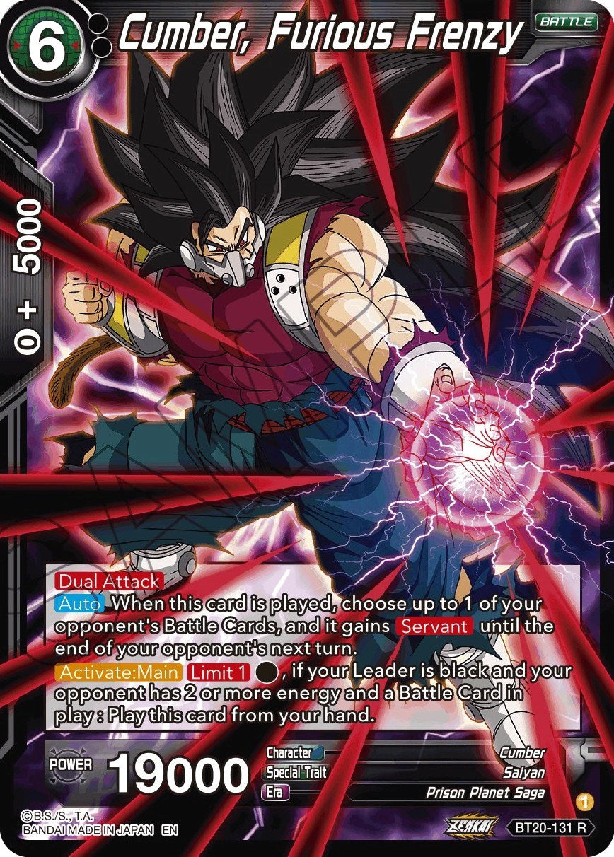 Cumber, Furious Frenzy (BT20-131) [Power Absorbed] | Pegasus Games WI