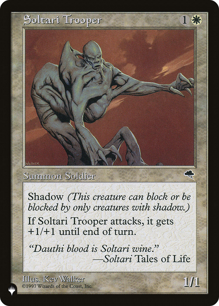 Soltari Trooper [The List] | Pegasus Games WI