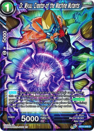 Dr. Myuu, Creator of the Machine Mutants (BT11-048) [Vermilion Bloodline 2nd Edition] | Pegasus Games WI