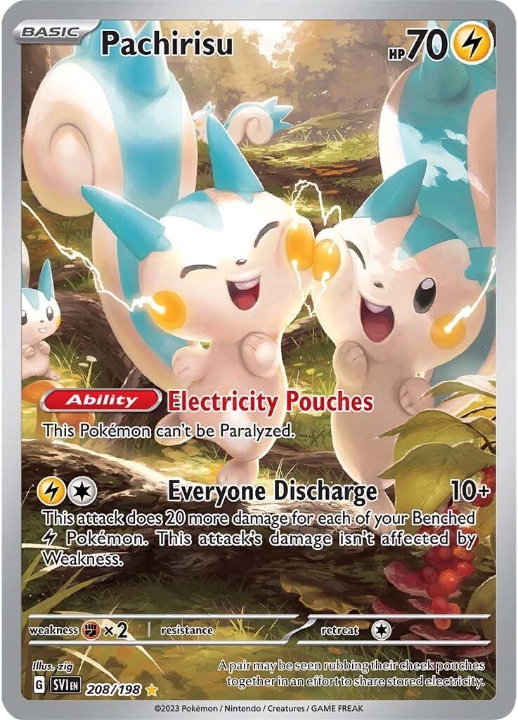 Pachirisu (208/198) [Scarlet & Violet: Base Set] | Pegasus Games WI