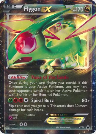 Flygon EX (XY61) (Jumbo Card) [XY: Black Star Promos] | Pegasus Games WI