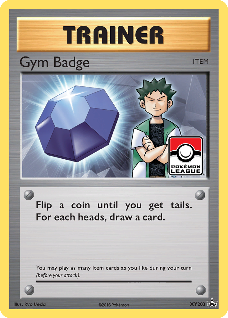 Gym Badge (XY203) [XY: Black Star Promos] | Pegasus Games WI