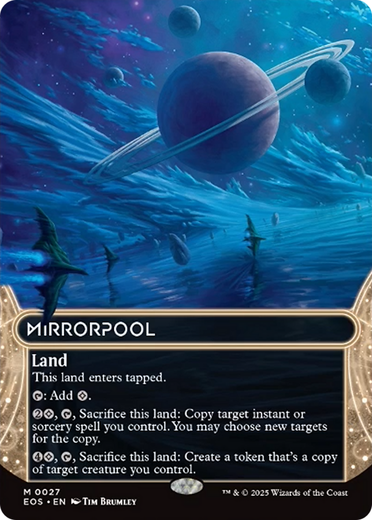 Mirrorpool (0027) (Borderless) [Edge of Eternities: Stellar Sights] | Pegasus Games WI