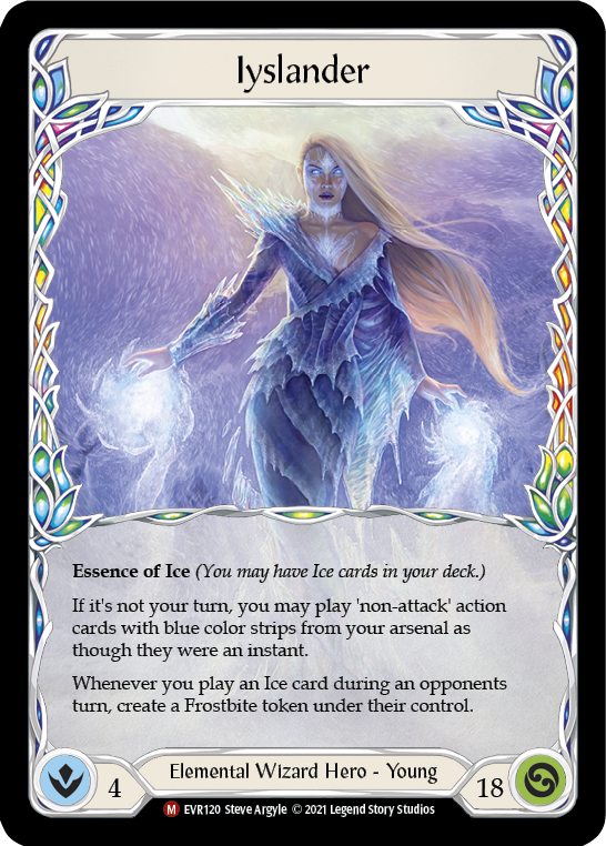 Iyslander [EVR120] (Everfest)  1st Edition Rainbow Foil | Pegasus Games WI