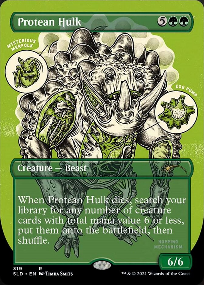 Protean Hulk (Borderless Foil Etched) [Secret Lair Drop Series] | Pegasus Games WI