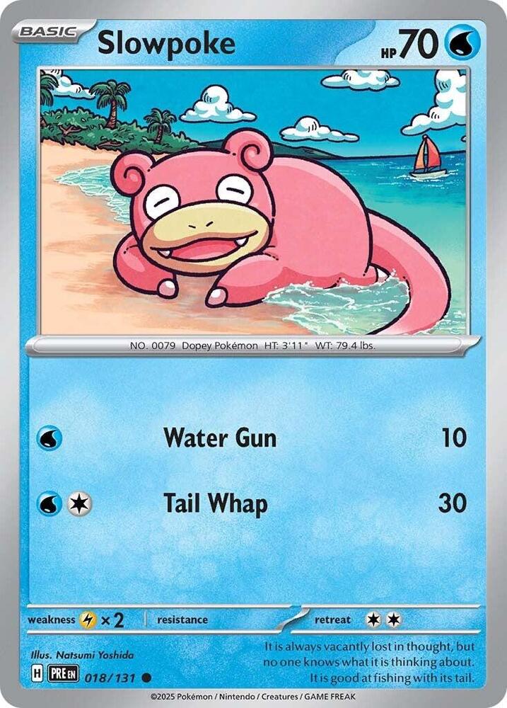 Slowpoke (018/131) [Scarlet & Violet: Prismatic Evolutions] | Pegasus Games WI