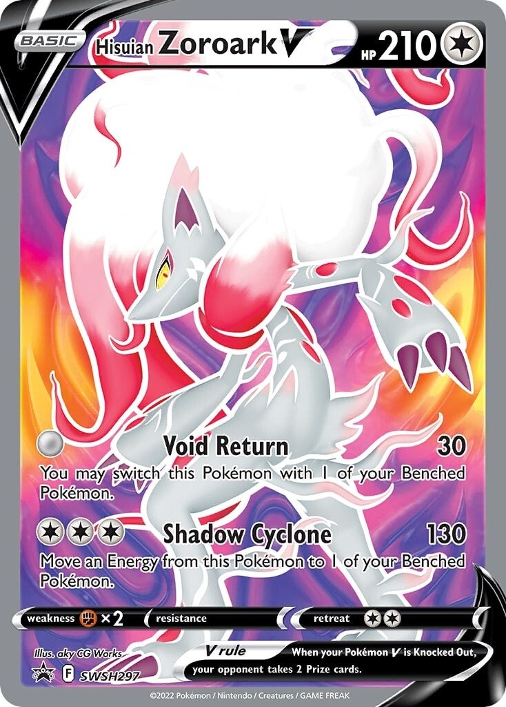 Hisuian Zoroark V (SWSH297) [Sword & Shield: Lost Origin] | Pegasus Games WI