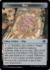 Map // Angel Double-Sided Token [The Lost Caverns of Ixalan Tokens] | Pegasus Games WI