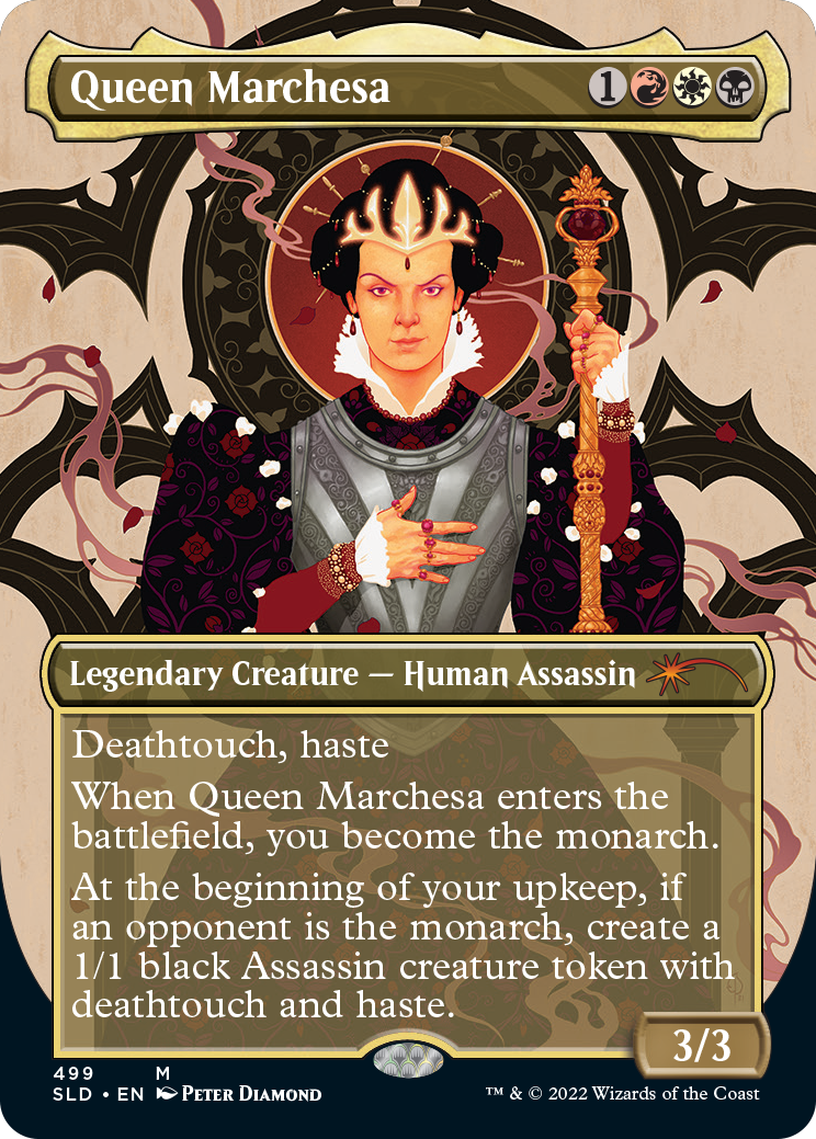 Queen Marchesa (Borderless) [Secret Lair Drop Series] | Pegasus Games WI