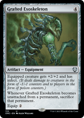 Grafted Exoskeleton [Phyrexia: All Will Be One Commander] | Pegasus Games WI