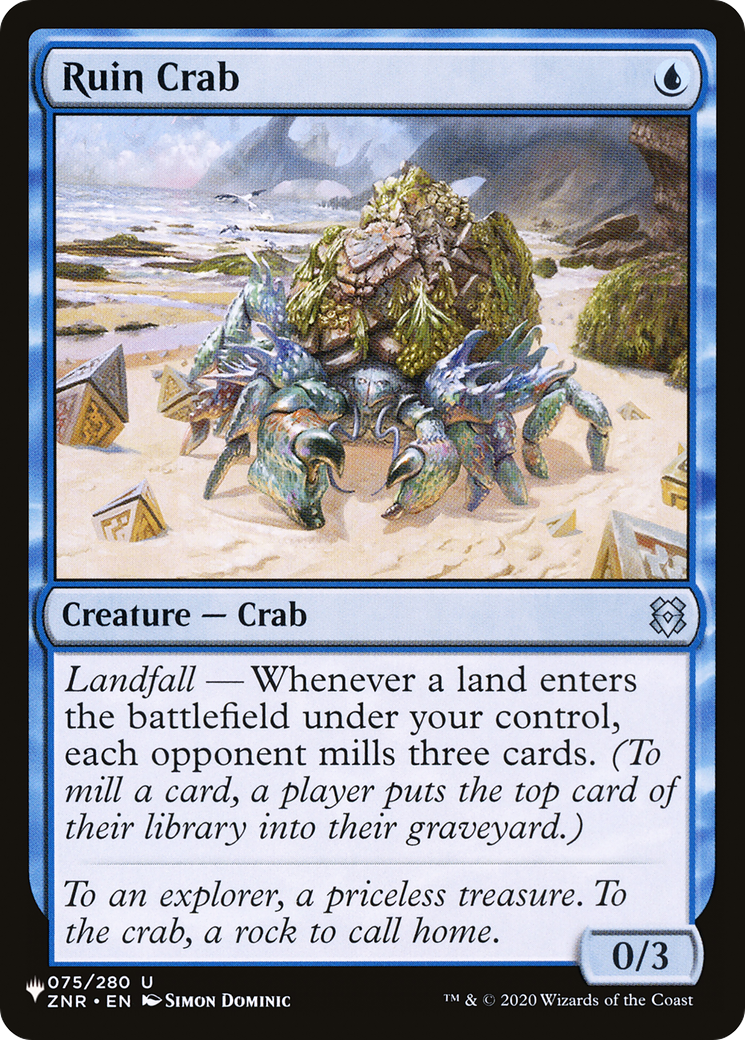 Ruin Crab [The List] | Pegasus Games WI