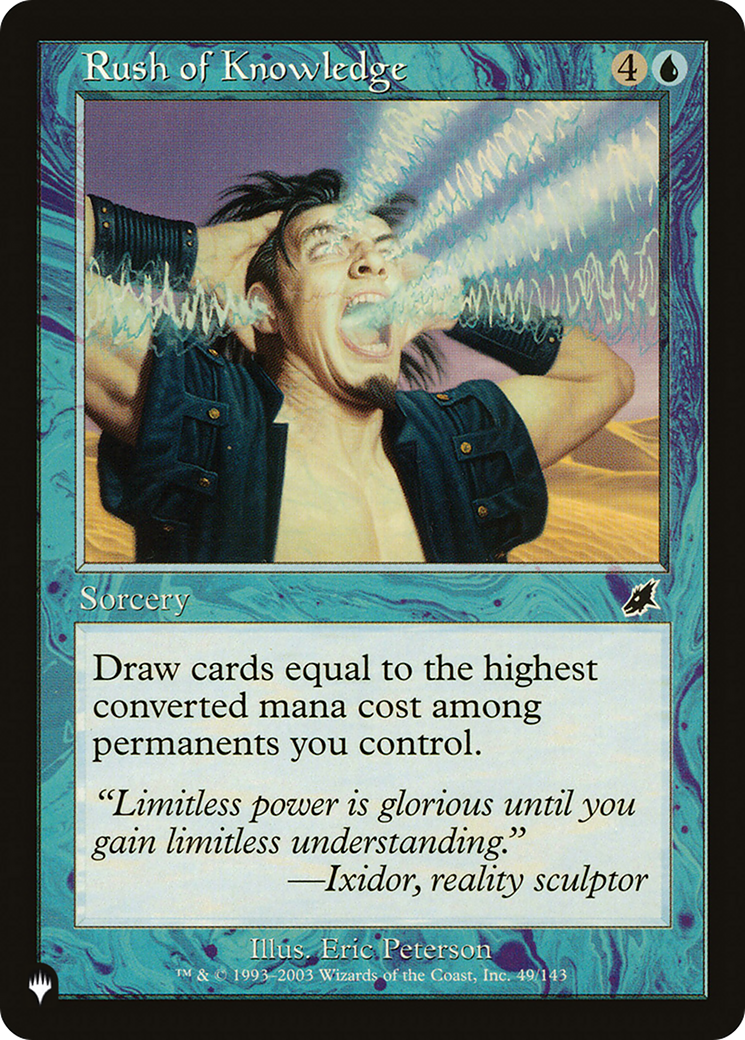 Rush of Knowledge [The List] | Pegasus Games WI
