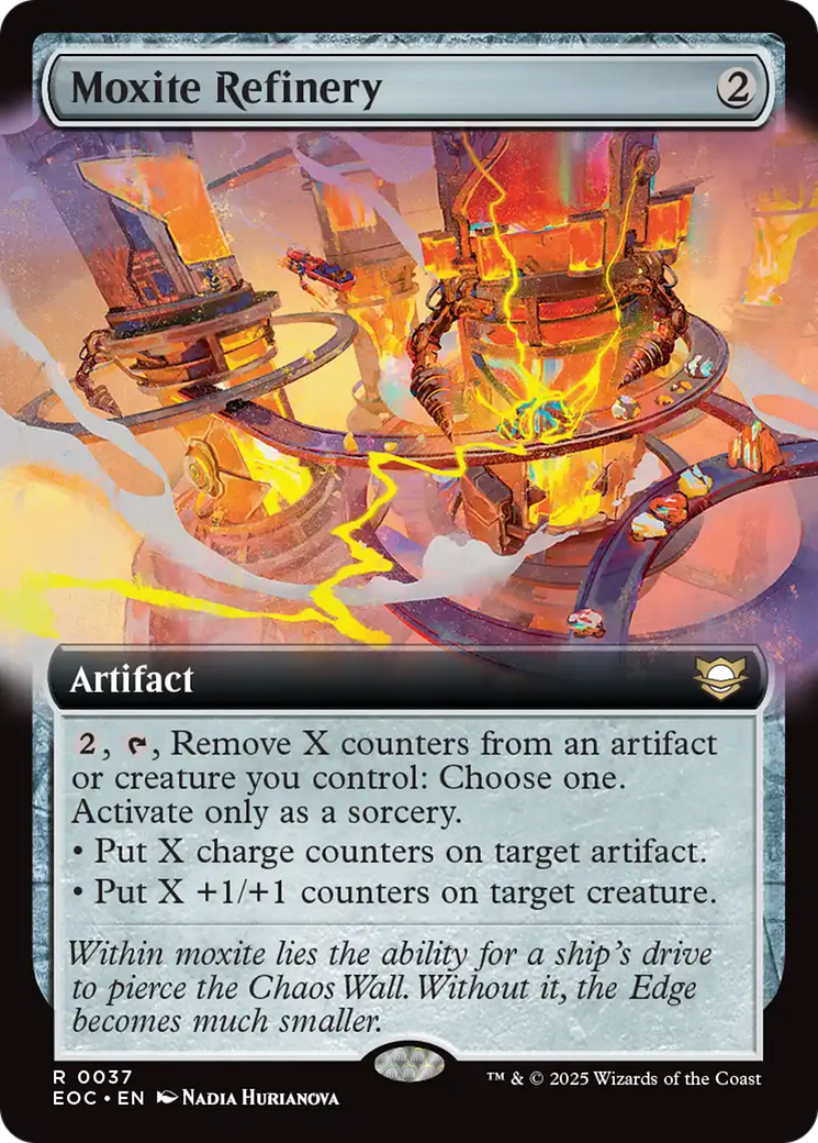 Moxite Refinery (Extended Art) [Edge of Eternities Commander] | Pegasus Games WI