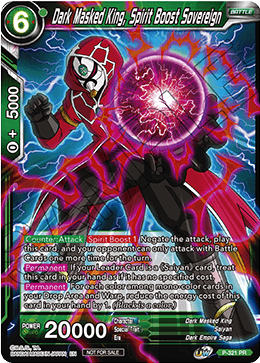 Dark Masked King, Spirit Boost Sovereign (P-321) [Tournament Promotion Cards] | Pegasus Games WI