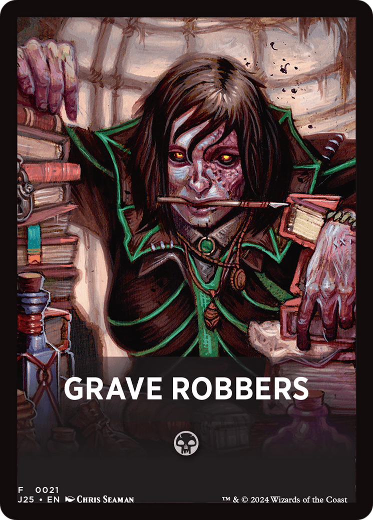 Grave Robbers Theme Card [Foundations Jumpstart Front Cards] | Pegasus Games WI