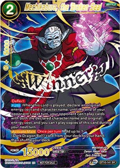 Mechikabura, the Broken Seal (Alternate Art Set 2021 Vol.1) (BT10-141) [Tournament Promotion Cards] | Pegasus Games WI