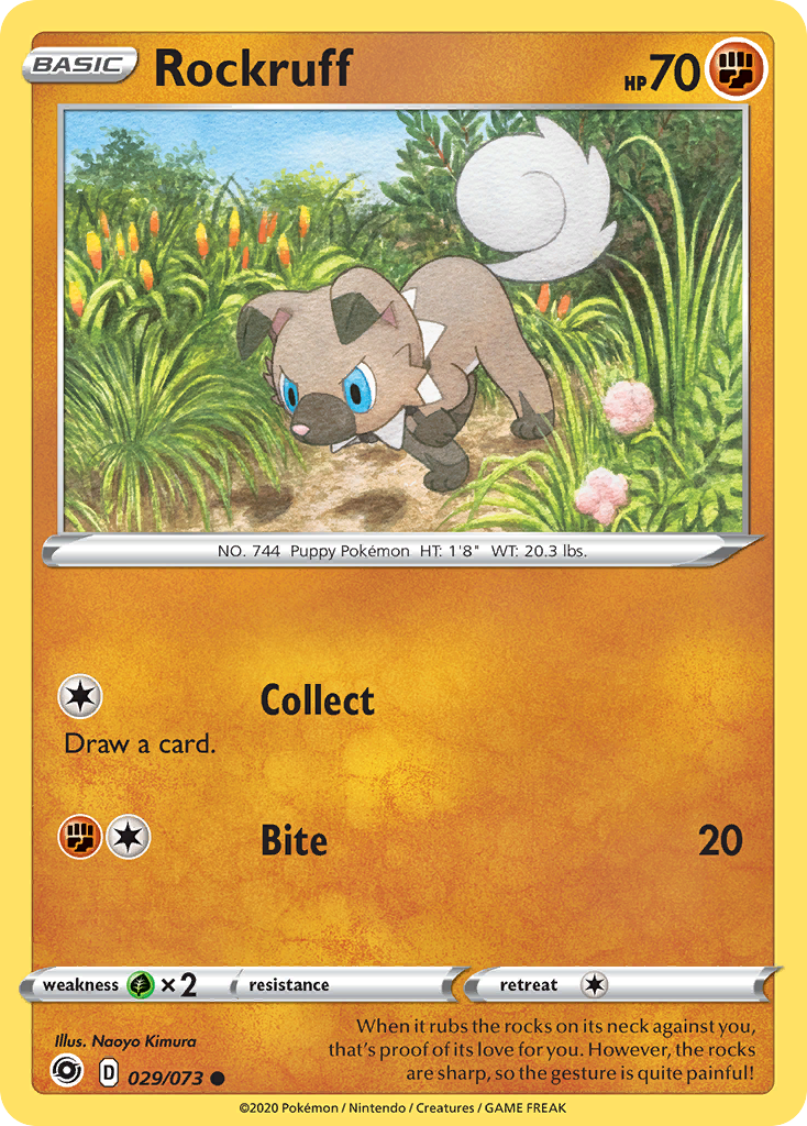Rockruff (029/073) [Sword & Shield: Champion's Path] | Pegasus Games WI